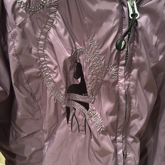 Kerrits woman's purple puffer jacket - Picture 4 of 9